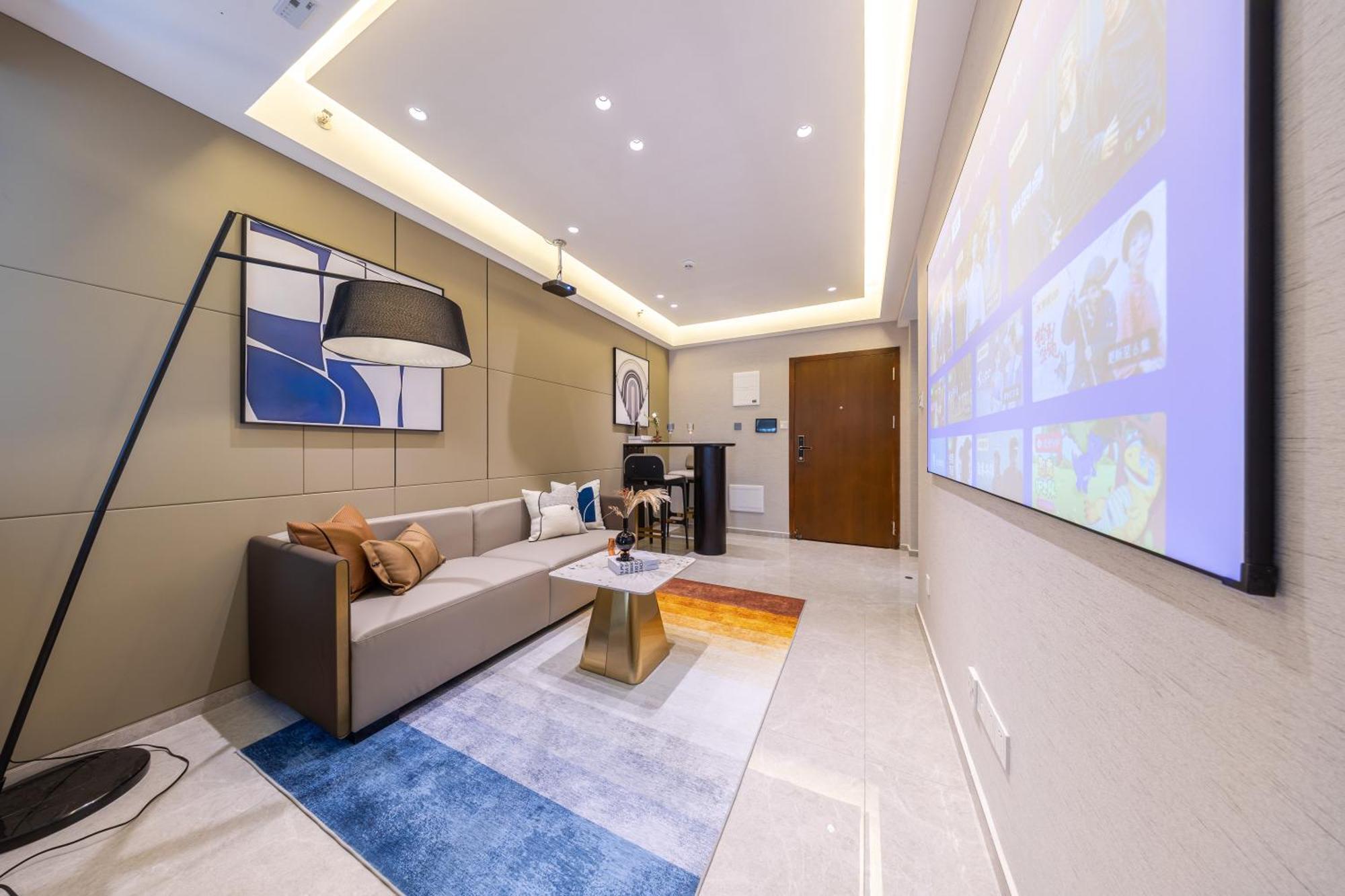 Boruisi Video And Audio Light House - Shenzhen Convention And Exhibition Center Gangxia Metro Station Aparthotel Eksteriør bilde