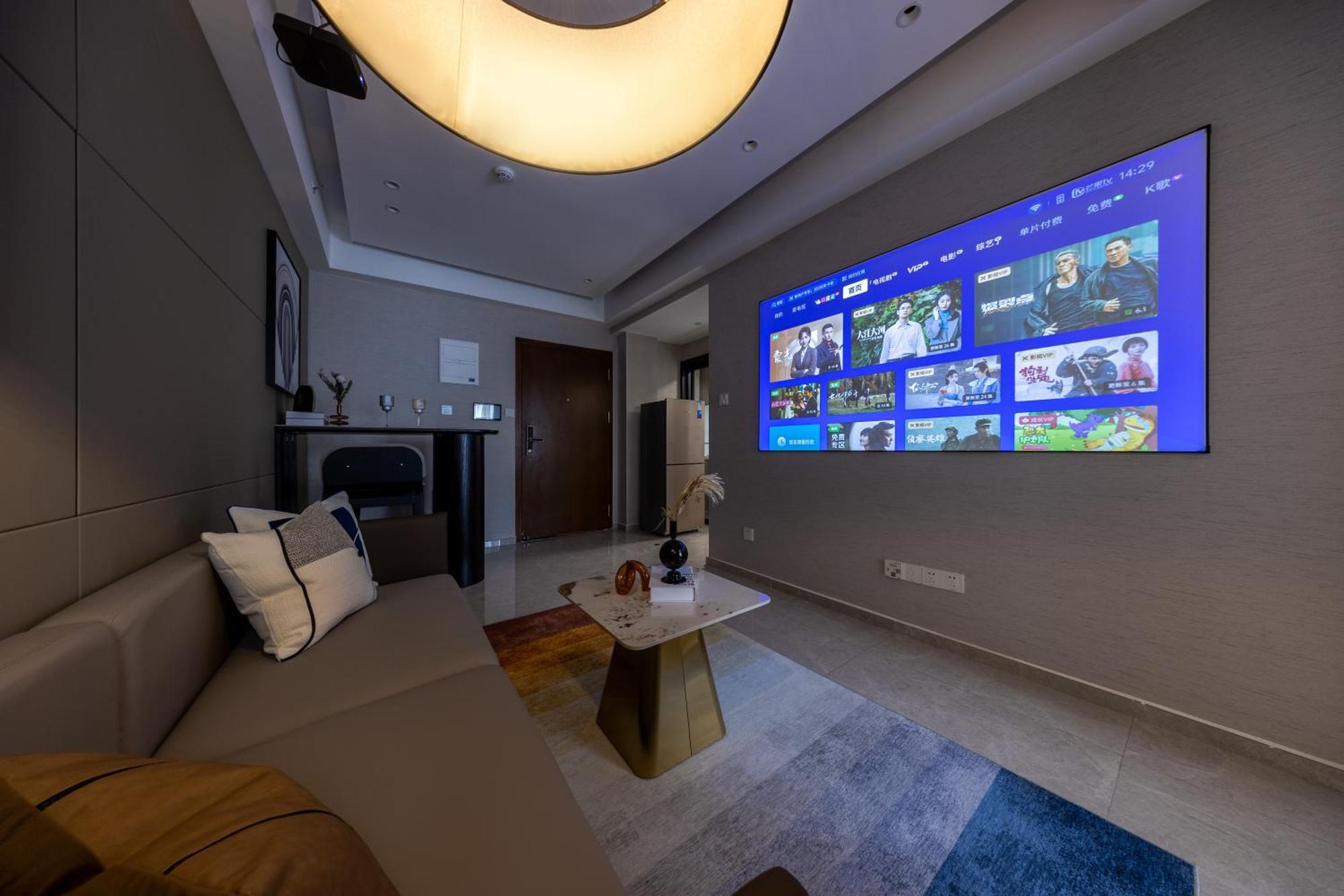 Boruisi Video And Audio Light House - Shenzhen Convention And Exhibition Center Gangxia Metro Station Aparthotel Eksteriør bilde